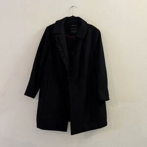 Talbots Black and Red Coat